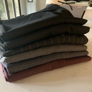 Lot of Ann Taylor Loft trousers. (6 pair)